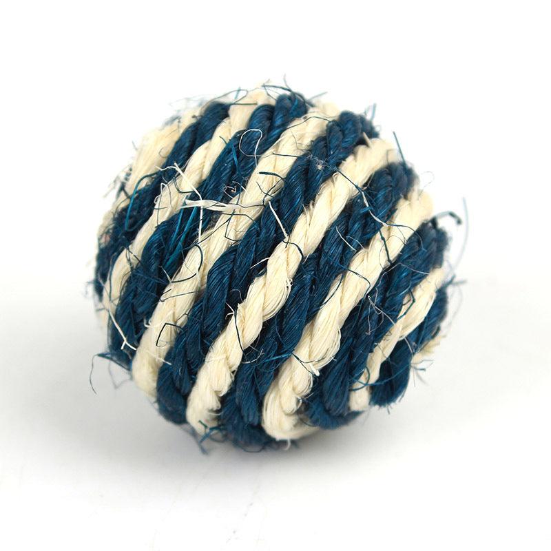 Sisal Tease Cat Ball - The Ultimate Cat Scratching Toy!