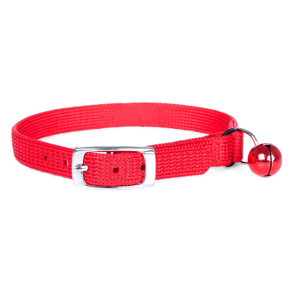 Jeffers Solid Adjustable Nylon Cat Collars