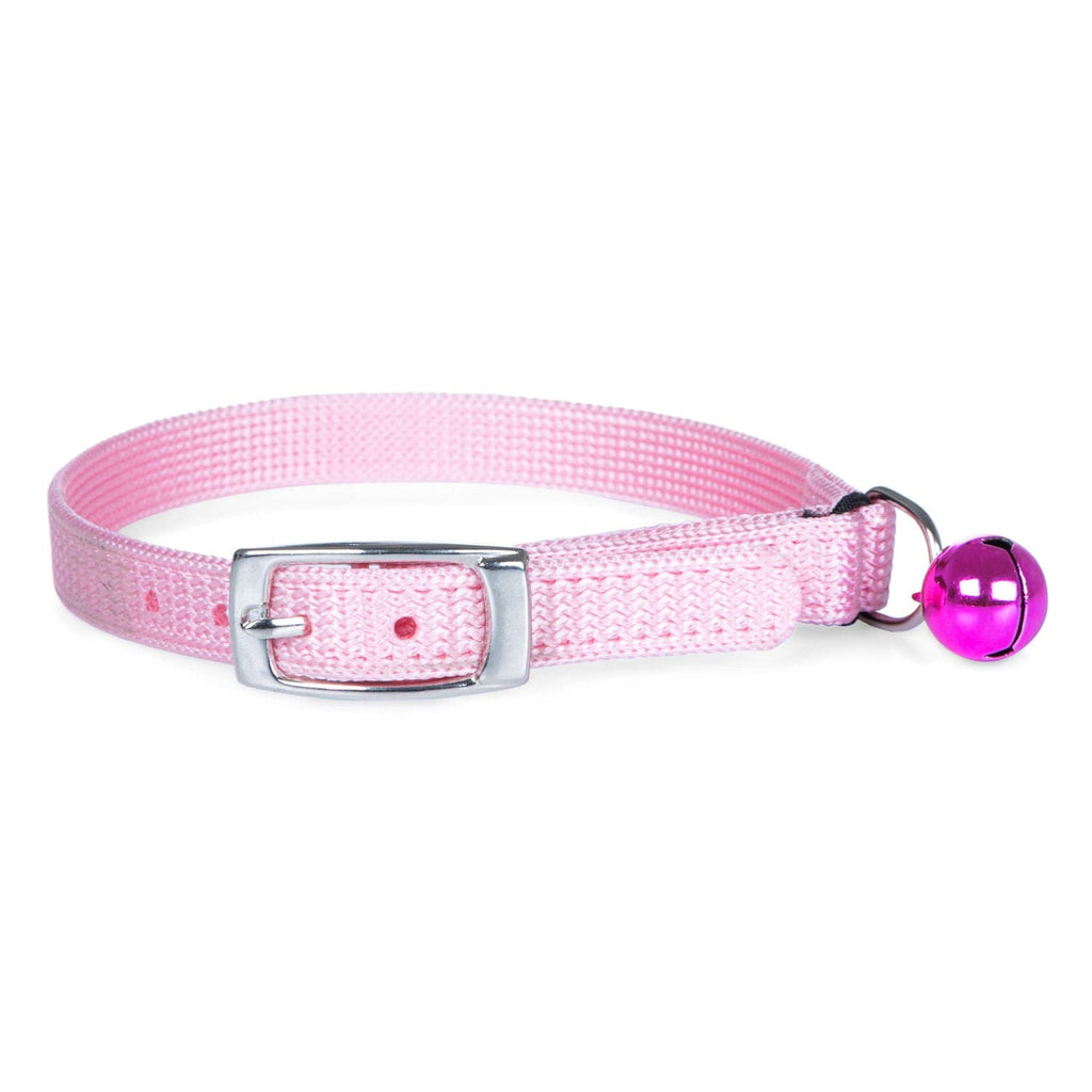 Jeffers Solid Adjustable Nylon Cat Collars